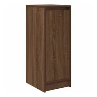 VidaXL Schuhregal Braun Eichen-Optik 29,5x34x76 cm Holzwerkstoff