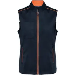 Wk. Designed To Work  Strickjacken Gilet femme  Day To Day  in Blau, EU 3XL