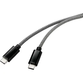 Renkforce USB 2.0 USB-C® Stecker 0.50 m Schwarz RF-4598416