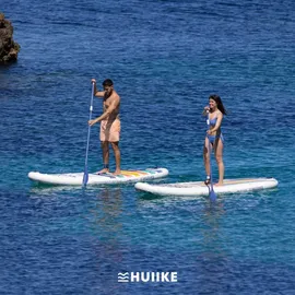 huiike Stand Up Paddling Board 305 x 84 x 15 cm blau