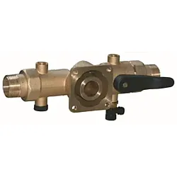 SYR HWS-Flansch 2000 Drufi 200025015 DN,25, mit beidseitigen Verschraubungen