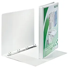 Leitz Präsentationsringbuch A4 4 Ringe weiß,
