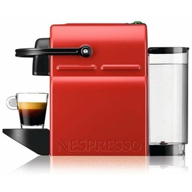 Krups Nespresso Kaffeemaschine Krups Inissia, Rot, Espressokocher für Kaffeepads YY5506FD