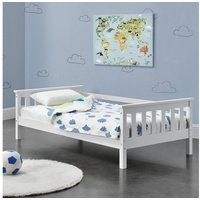 [en.casa]® Kinderbett Nuuk 80x160 cm Weiß