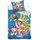 Paw Patrol mit Stella, Ruben, Chase und Marcus Blau 140 x 200 cm + 65 x 65 cm