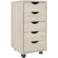 KADIMA DESIGN Kadima Rollcontainer 38 x 33 x 64 cm beige
