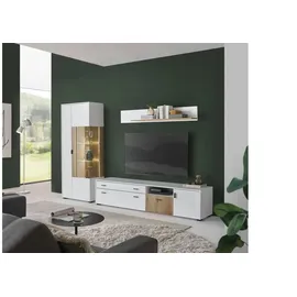 INOSIGN Wohnwand »HUDSON« Set, 3 Stk. tlg., weiß ¦ Maße (cm): B: 285 H: 180 T: 42.0