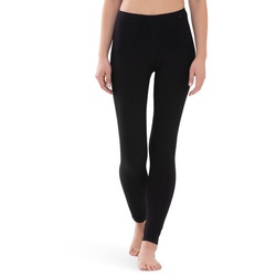 Mey Yogahose Damen Leggings / lange Unterhose aus Biobaumwolle schwarz