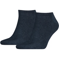 Tommy Hilfiger Herren Sneaker Socken, Vorteilspack - TH, Baumwolle, Uni, 39-49 Blau 39-42