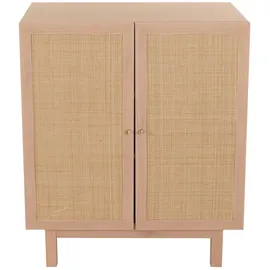 Mendler Highboard 98 x 79 x 42 cm Natur / Beige