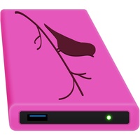Digittrade HipDisk Externe Festplatte 1TB 2,5 Zoll USB 3.0 mit austauschbarer Silikon-Schutzhülle LS122 Early Bird Festplattengehäuse stoßfest wasserdicht