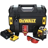 DeWalt Multilinienlaser 3x360° Rotstrahl 30 m Selbstnivellierend IP65