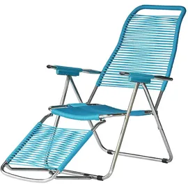 jan kurtz Spaghetti Armlehnsessel 60 x 48 x 110 cm Blau