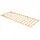 vidaXL Lattenrost mit 13 Latten Verstellbares Kopfteil 80x200 cm