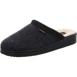 Fischer Markenschuh Andy Pantoffeln Schwarz/Grau 45