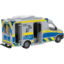 Siku 2301 - Polizeiauto Mercedes-Benz Sprinter Blau/Weiß 1:50