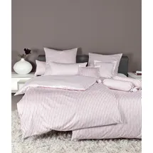 JANINE modernclassic 3912 Gestreift Rosa 200 x 220 cm + 2 x 80 x 80 cm