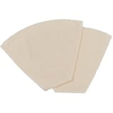 Fackelmann 42228 Wiederverwendbarer Kaffeefilter, Umweltfreundlicher Kaffeefilter aus Baumwolle, waschbarer Filter, Beige, Baumwolle, 16,7 x 12 x 5,5 cm