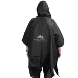 Summit Trekkingrucksack Summit-Creative Regenponcho schwarz