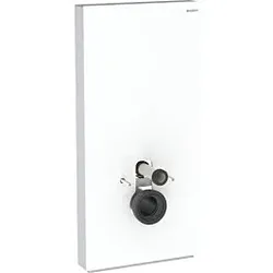 Geberit Monolith Wand-WC-Modul 131022SI5 Bauhöhe 101 cm, Glas weiß