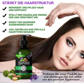 Aliver 3-in-1 Rizinus Lavendel Argan Haarspülung 2x300 ml