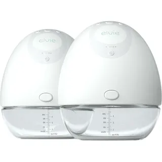 Elvie Pump - Elektrische Doppelpumpe, Weiß