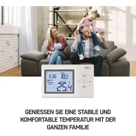 EMOS digitaler Raumthermostat programmierbar mit Frostschutz