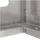 vidaXL Klimaanlagenabdeckung 110x50x105 cm Edelstahl