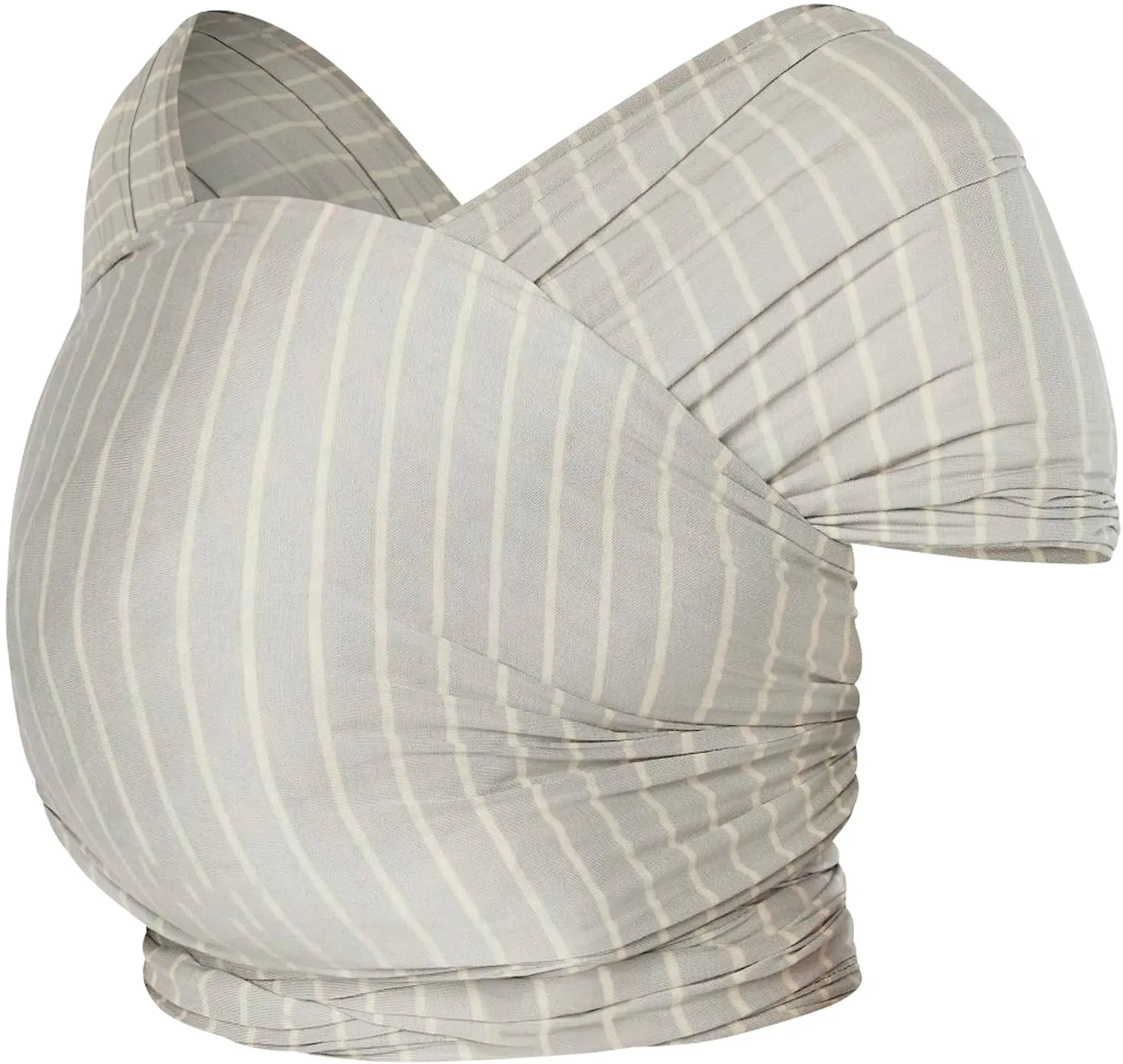 Ergobaby® AURA WRAP Tragetuch Strick, 490 cm, grau