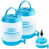 Pearl Faltbares Fässchen blau/transparent 7,5 Liter