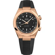 Mido Multifort 8 Two Crowns Roségold Kautschukband 40 mm M047.507.37.051.00