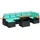 vidaXL Garten-Lounge-Set 8-tlg. grau/schwarz