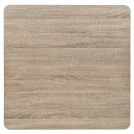vidaXL Bistrotisch 80 x 80 x 75 cm Eichenoptik