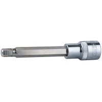 KS Tools 1/2" CHROMEplus Bit-Stecknuss Innensechskant, lang, 11mm