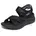 Arch Fit Sandal Damen Schwarz/Grau 39
