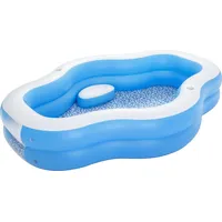 BESTWAY Splash View Family Pool mit Seitenfenster 270 x 198 x 51 cm