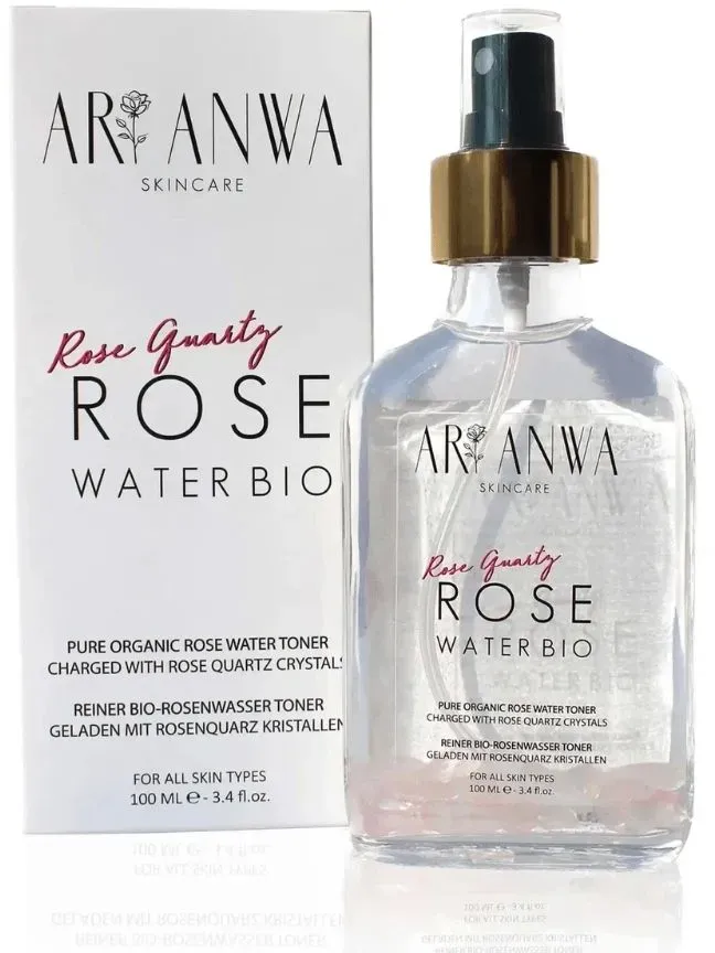 ARI ANWA Rose quartz rose water spray (100 )