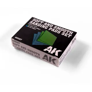 AK Soft and Smooth Sponge Sandpaper SET 4 units
