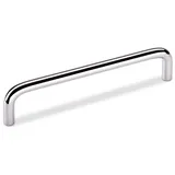 SO-TECH® Möbelgriff Bügelgriff BG03 BA 64 - 320 mm, Griff Schrankgriff Schubladengriff - incl. Schrauben silberfarben Bohrlochabstand: 160 mm