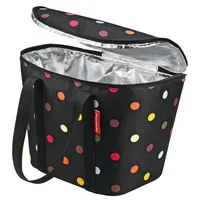 KLICKfix Thermo-Tasche für Lenkerkorb dots schwarz