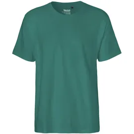 kompatible Ware Neutral Schweres Herren Bio T-Shirt \O60001\" teal XXL