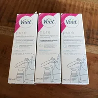 Veet Enthaarungscreme Bikini & Achseln Sensitive Haut Bodylotion 100 ml Damen