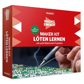 Franzis 67122 Mach's einfach Maker Kit Löten lernen