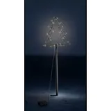 LINDER EXCLUSIV LEX Gartenfigur Baum aus Metall 3D 52 LED warmweiß