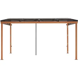 Konifera Anbaupavillon Bilbao 3,6 x 2,4 m Braun