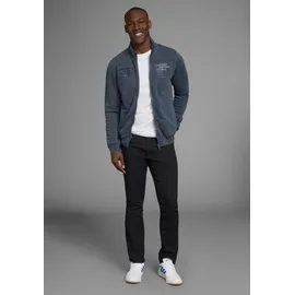 MAN'S WORLD Sweatjacke blau S