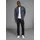 MAN'S WORLD Sweatjacke blau S