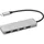 Sandberg USB-C to 4 x USB 3.0 Hub SAVER - Silber