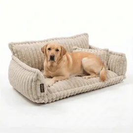 noviclass-shop Hundesofa Chaffar 140 cm Creme