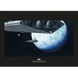 KOMAR Wandbild Star Wars Orbit 70 x 50 cm